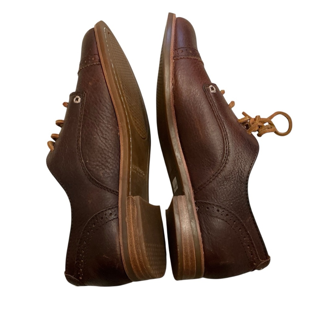 Sperry top-sider Bedford women’s brown leather derby shoes cap toe size 6.5 - Picture 4 of 7